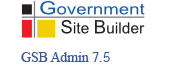 Government Site Builder Standardlösung